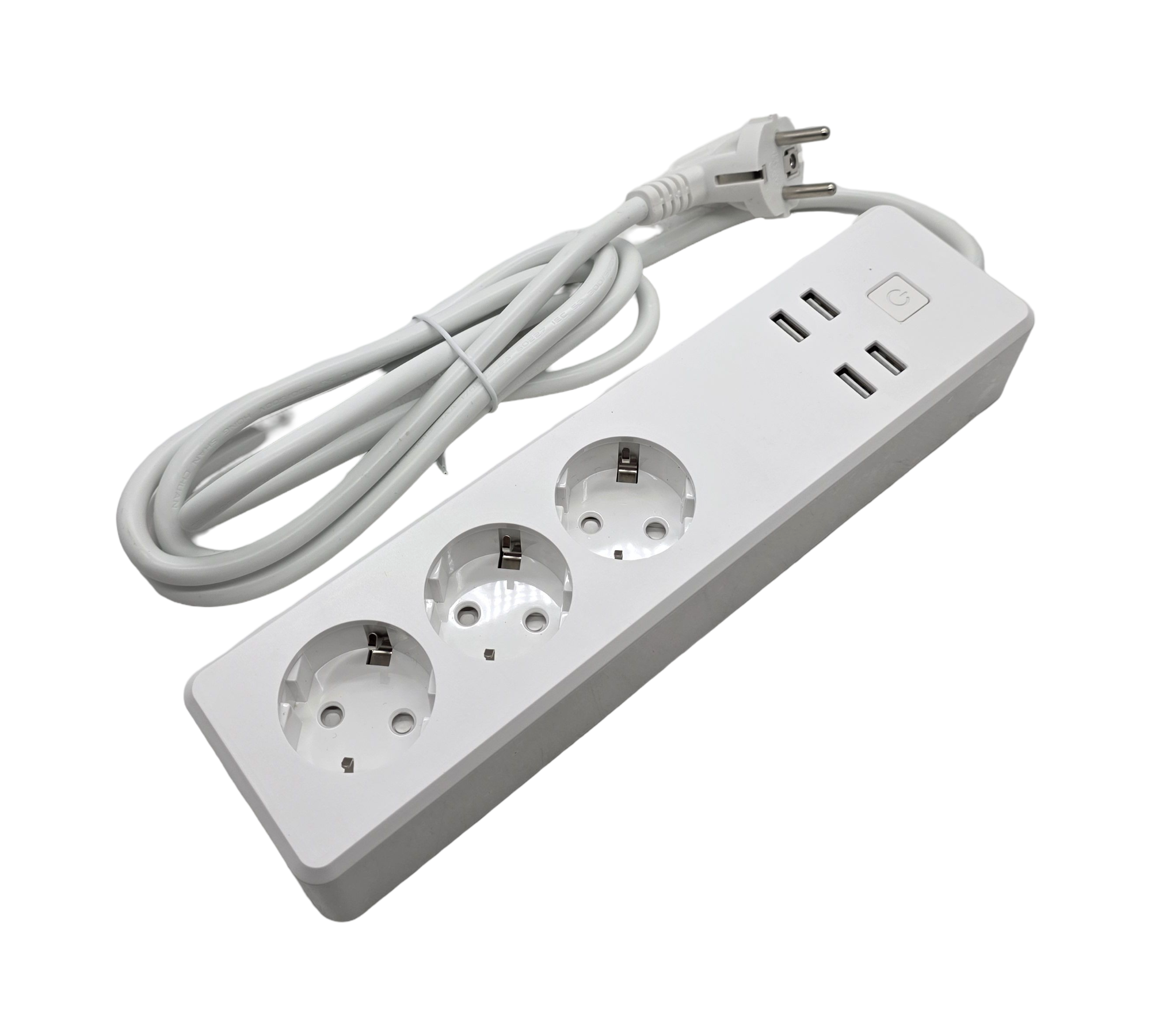 Refoss Smarte Steckdosenleiste WiFi 3 Steckdosen 4 USB HomeKit Alexa