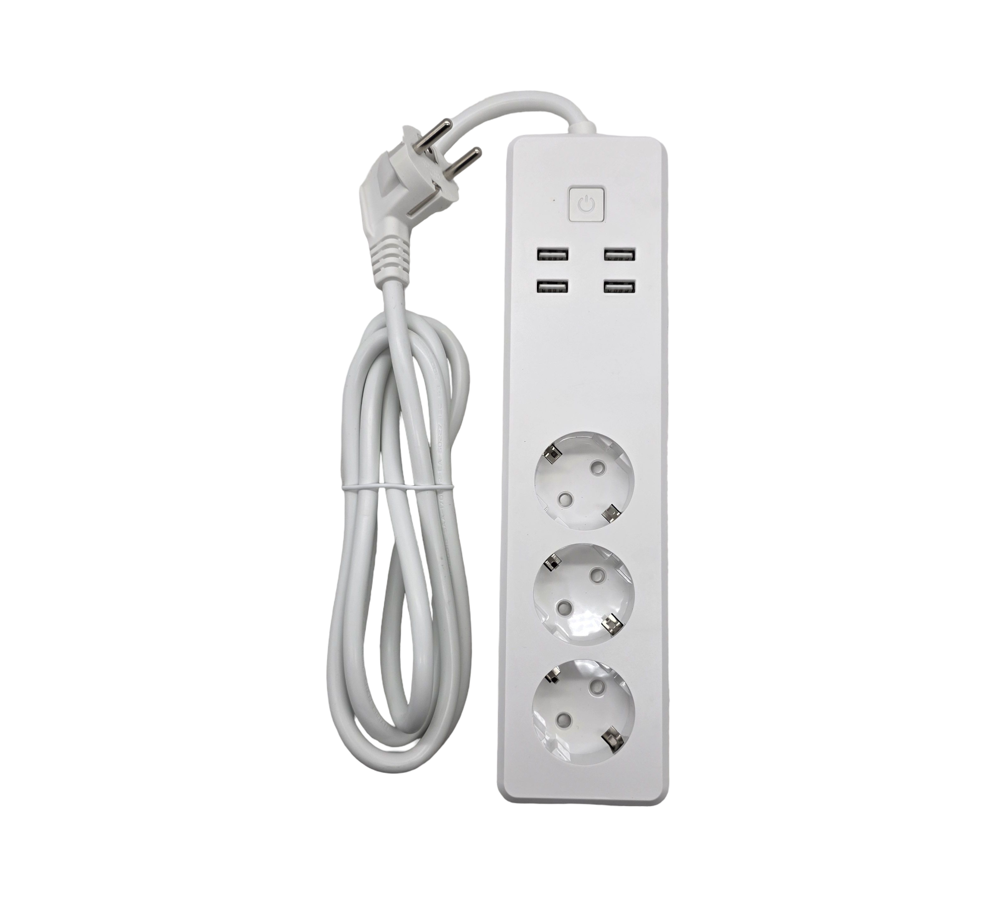 Refoss Smarte Steckdosenleiste WiFi 3 Steckdosen 4 USB HomeKit Alexa