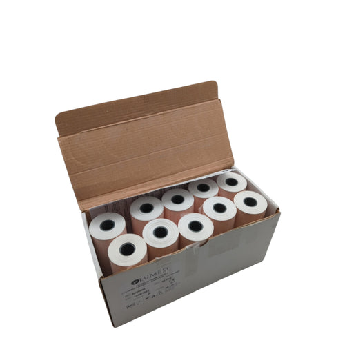 GIMA 33059 Thermal Paper Roll ECG Paper 112 mm x 25 m Pack of 10