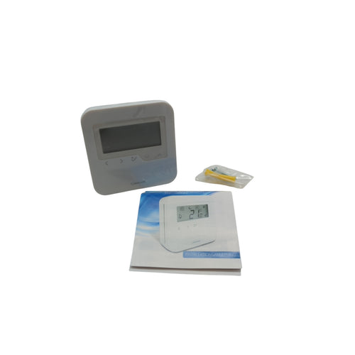 Salus HTRP230 Electronic Room Thermostat Surface Mounted 230V Programmable White