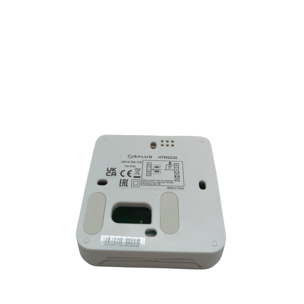 Salus HTRP230 Elektronischer Raumthermostat Aufputz 230V Programmierbar Weiß