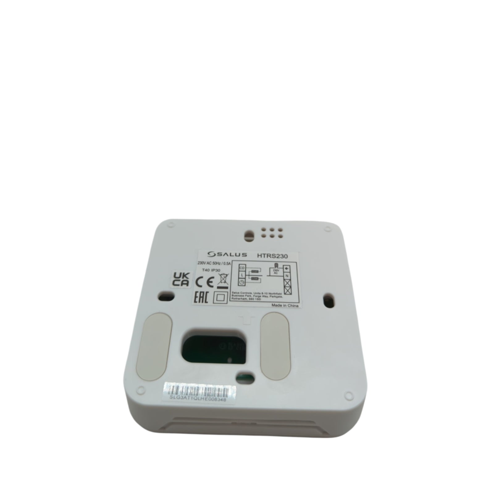 Salus HTRP230 Elektronischer Raumthermostat Aufputz 230V Programmierbar Weiß