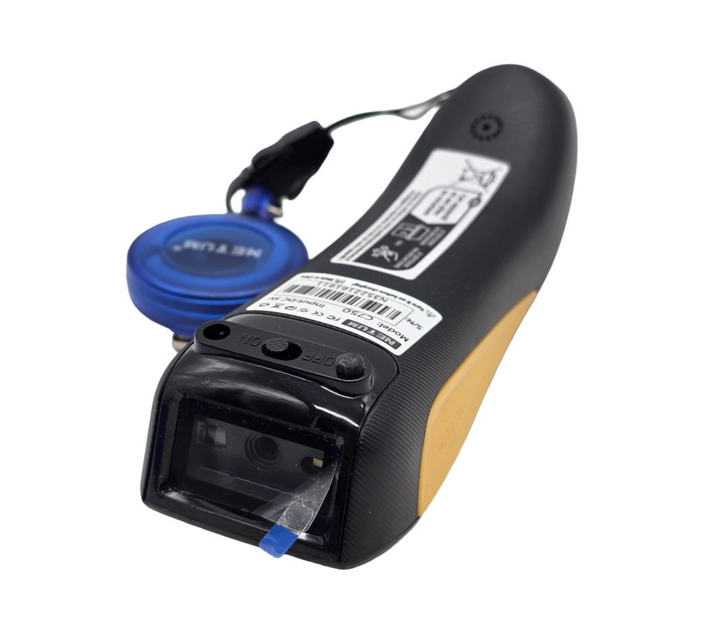 NETUM C750 Barcode-Scanner Kabellos Bluetooth USB 1D 2D QR Inventur