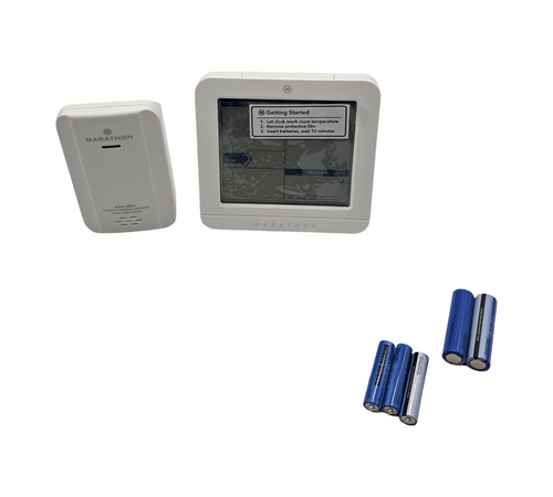 Marathon Paris Wireless Indoor/Outdoor Temperature Humidity Weather Station