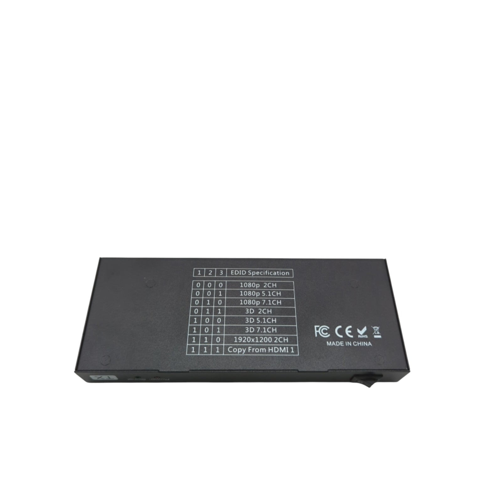 VPFET HDMI Extender 1 In 2 Out Splitter Cat5e/6 50m POC EDID 1080p