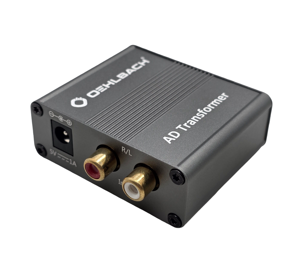 OEHLBACH AD Transformer Signalwandler RCA Cinch auf SPDIF Toslink Vollmetall