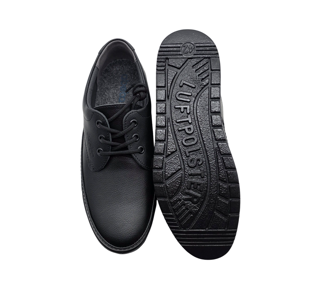 ABEBA AIR CUSHION 2610-42 Berufsschuhe O2 SRA Niedrig Gr. 42 Schwarz
