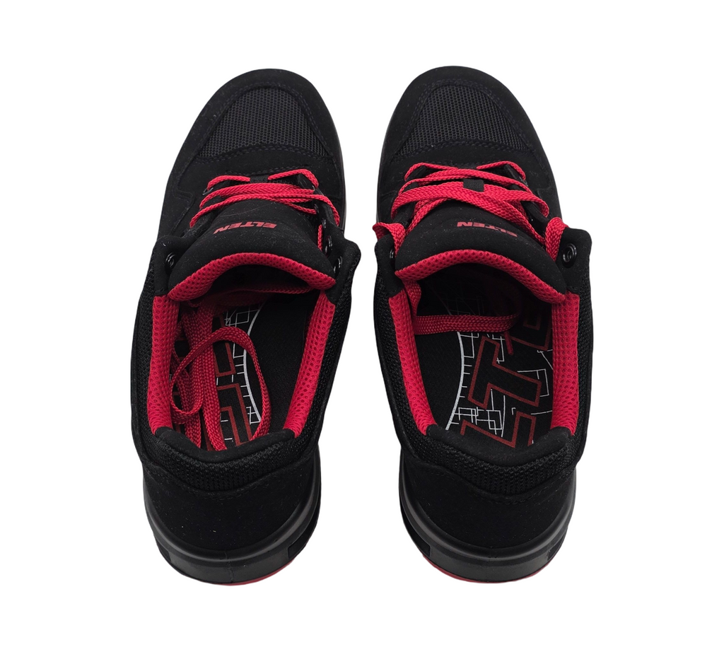 ELTEN LAKERS XXT Low ESD S1P Sicherheitsschuhe Herren Gr. 44 Schwarz/Rot