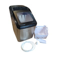 H.Koenig KBP40 Eiswürfelbereiter 15 kg/24h 2 Größen 2,8L Silber