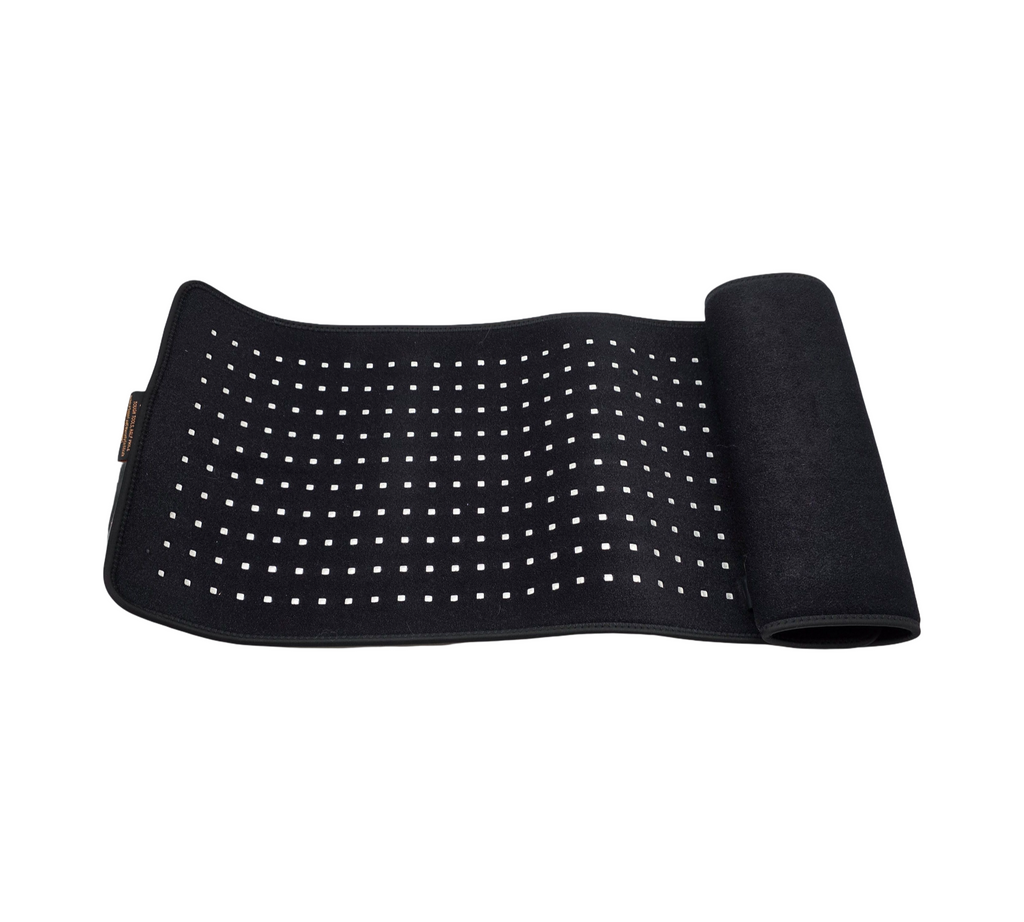 VEVOR Rotlichttherapie-Matte 400 LEDs Therapiepad 660nm 850nm Timer