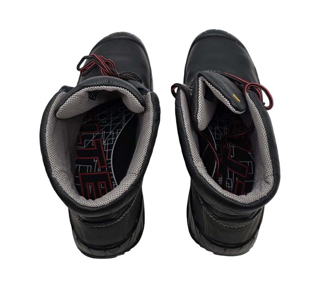 ELTEN RENZO XW Mid ESD S3 Sicherheitsstiefel Herren Stahlkappe Gr. 45 Schwarz