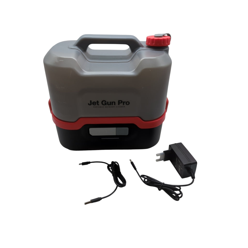 Errecom Jet Gun PRO Cordless Pressure Washer 8L Water Tank Portable