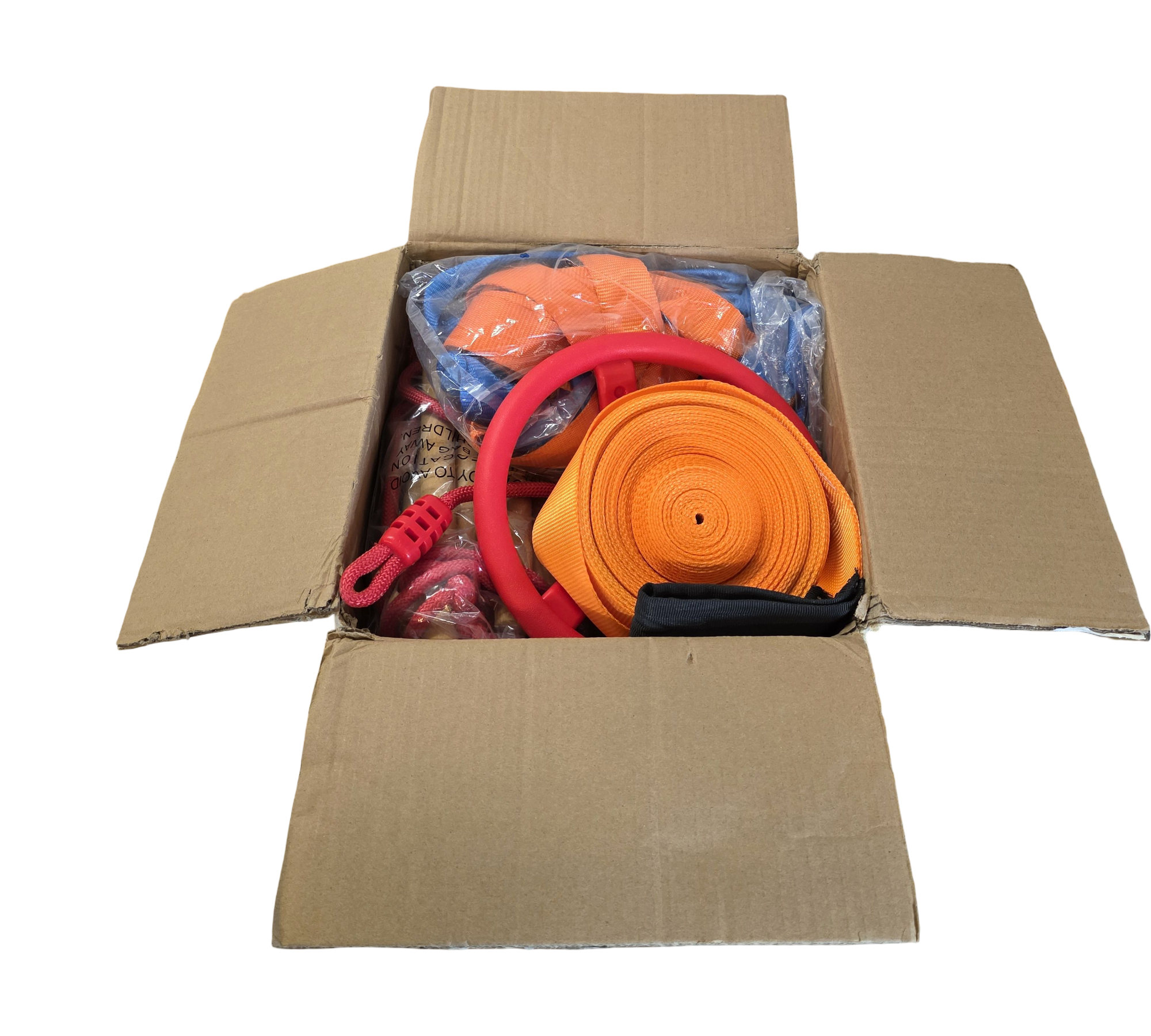 VEVOR Ninja Parcours Slackline Kinder Hindernislauf 2x15,24m 10 Hindernisse