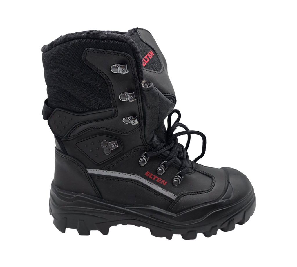 ELTEN Winter ERIC S3 CI Sicherheitsschuhe Unisex Stahlkappe Gr. 39 Schwarz
