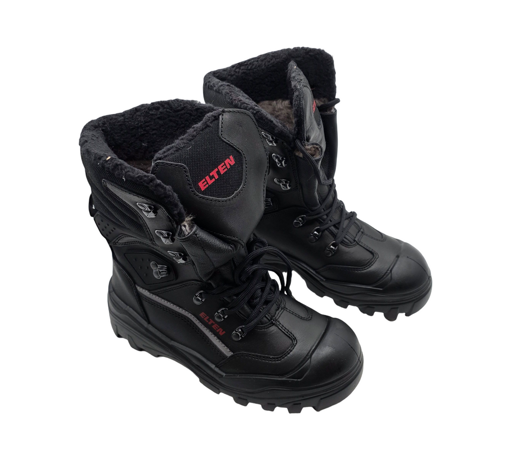 ELTEN Winter ERIC S3 CI Sicherheitsschuhe Unisex Stahlkappe Gr. 39 Schwarz