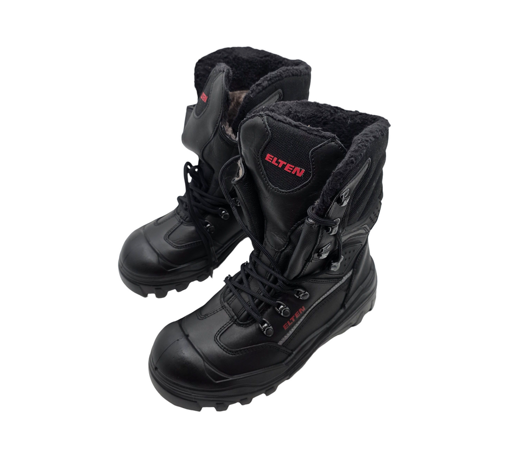 ELTEN Winter ERIC S3 CI Sicherheitsschuhe Unisex Stahlkappe Gr. 39 Schwarz