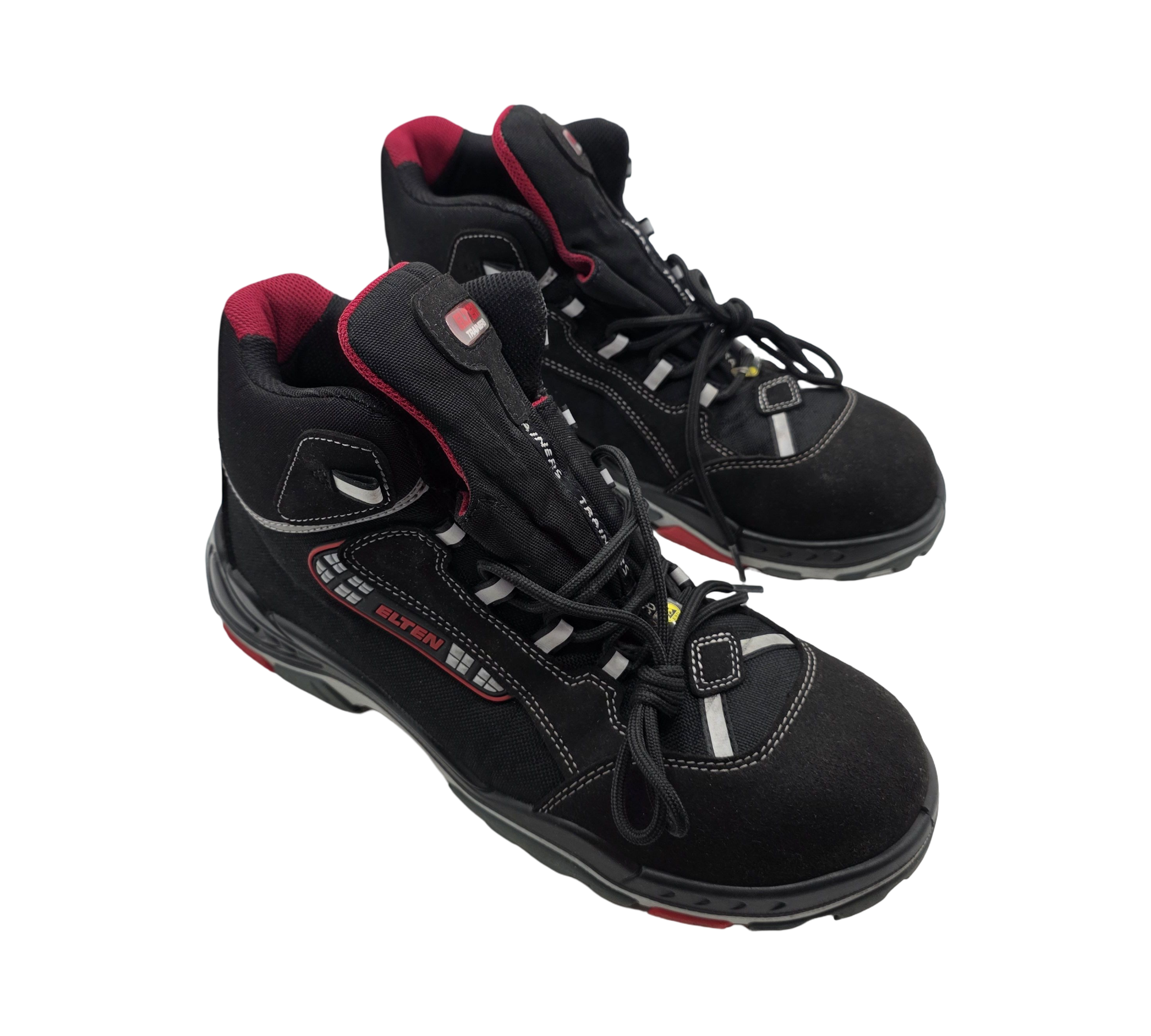 ELTEN SANDER XXT Pro BOA ESD S3 Sicherheitsschuhe Herren Gr. 44 Schwarz/Rot