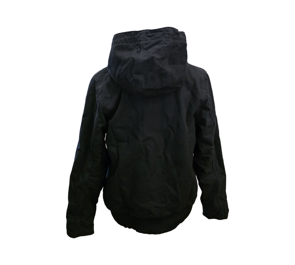Carhartt Damen Loose Fit Duck Active Jacke Isoliert Größe L Schwarz