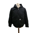 Carhartt Damen Loose Fit Duck Active Jacke Isoliert Größe L Schwarz