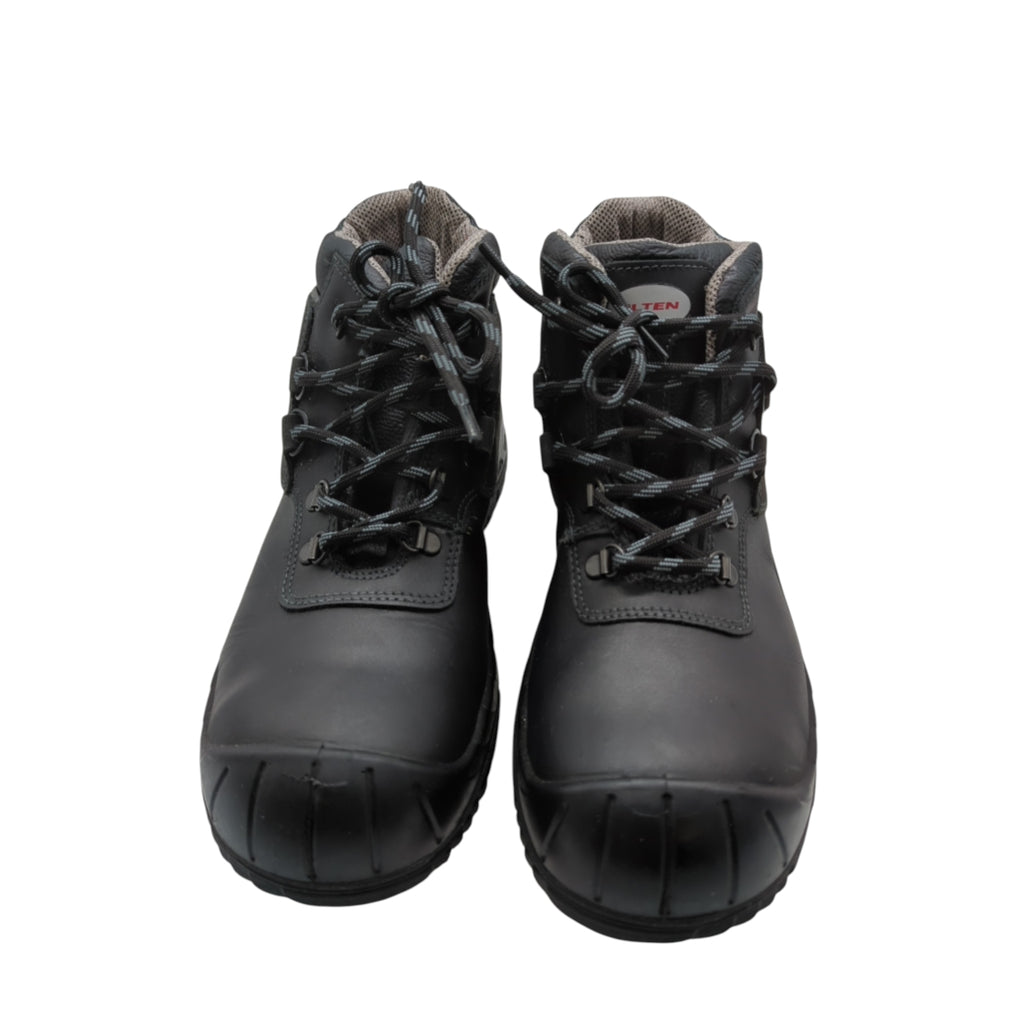 ELTEN Lutz S3 HI Sicherheitsstiefel Unisex Stahlkappe Gr. 42 Schwarz