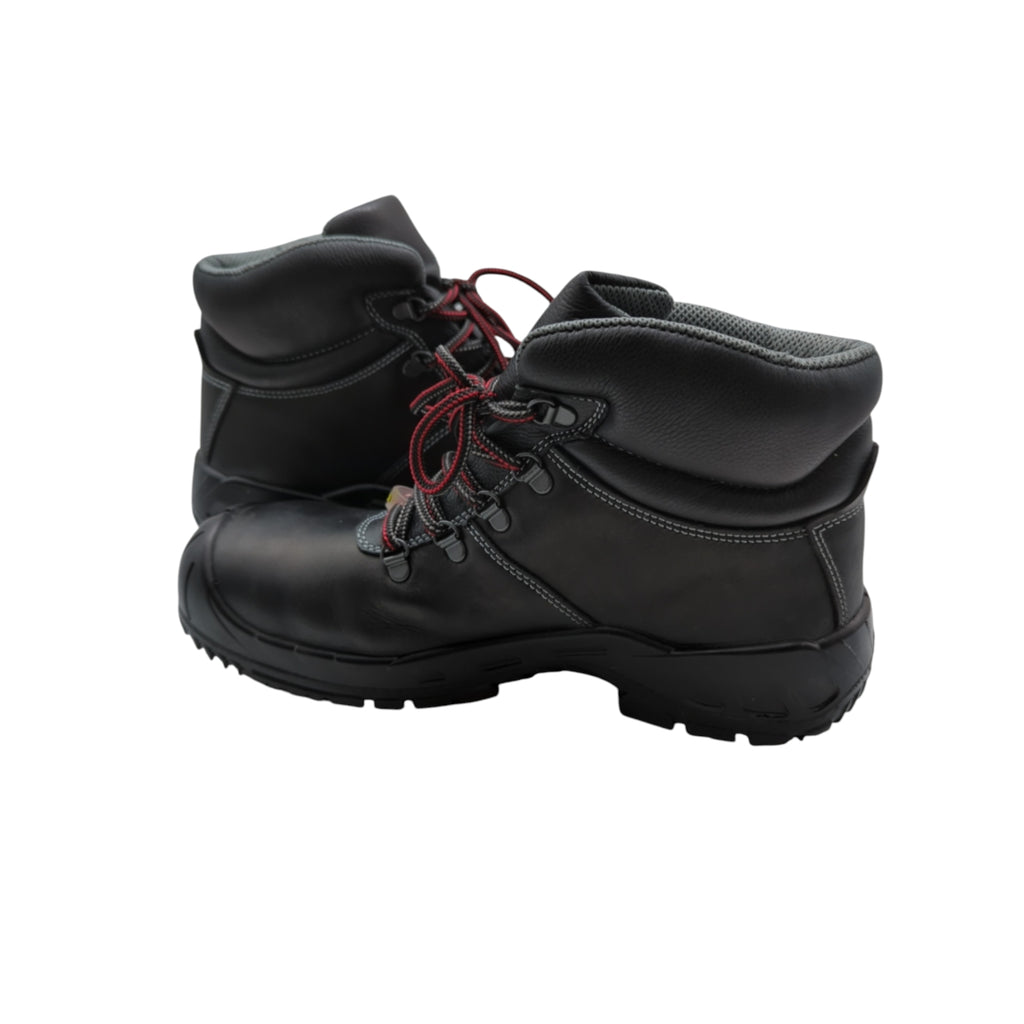 ELTEN Renzo Mid ESD S3 Sicherheitsstiefel Unisex Stahlkappe Gr. 44 Schwarz