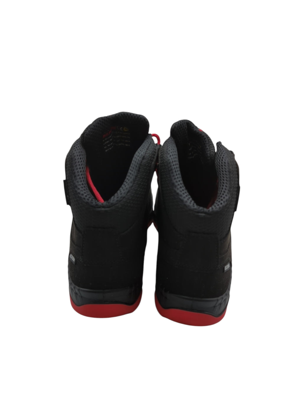 ELTEN Maddox Mid Arbeitsschuhe ESD S3 Stahlkappe Größe 41 Schwarz Rot
