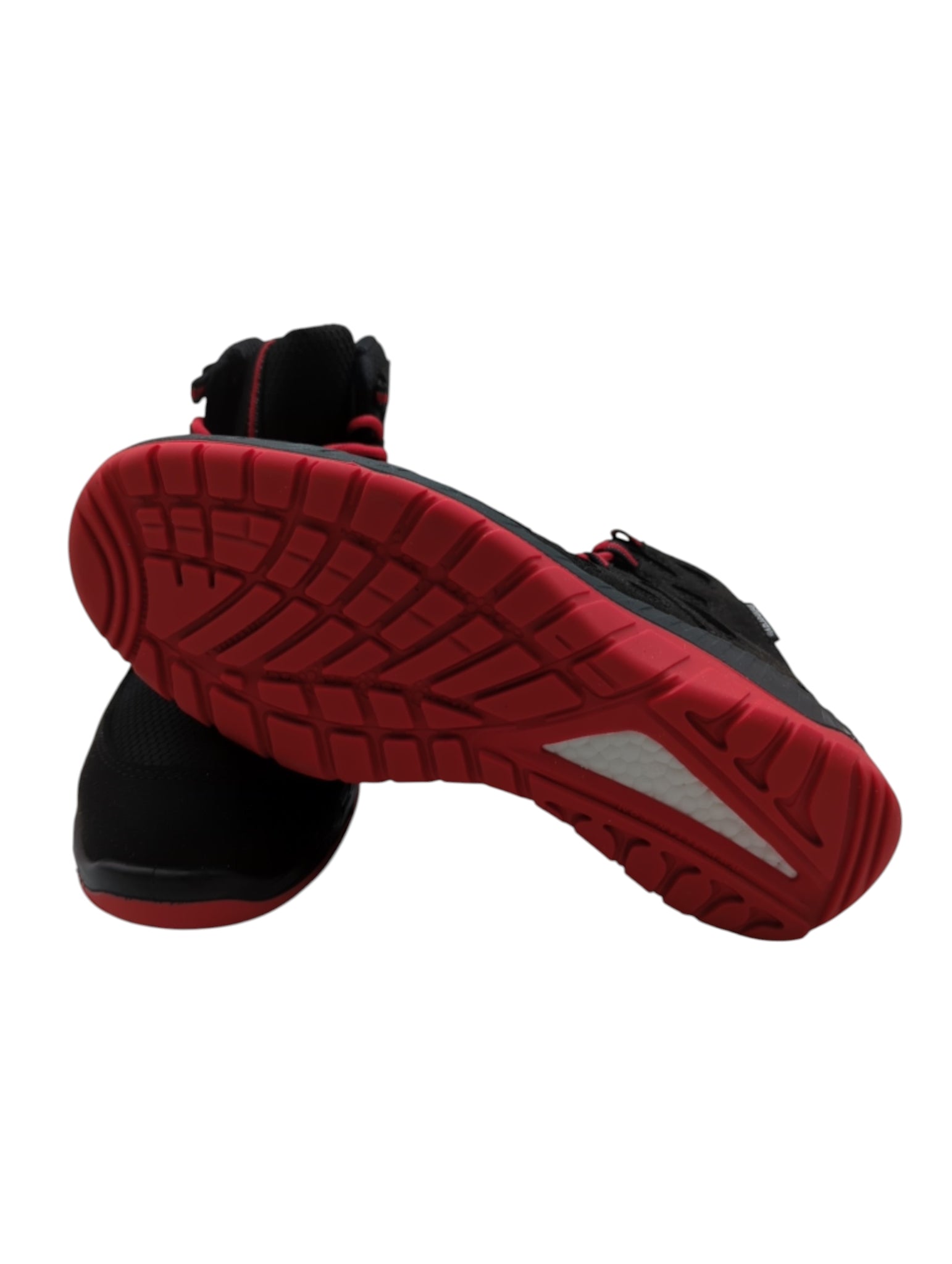 ELTEN Maddox Mid Arbeitsschuhe ESD S3 Stahlkappe Größe 41 Schwarz Rot