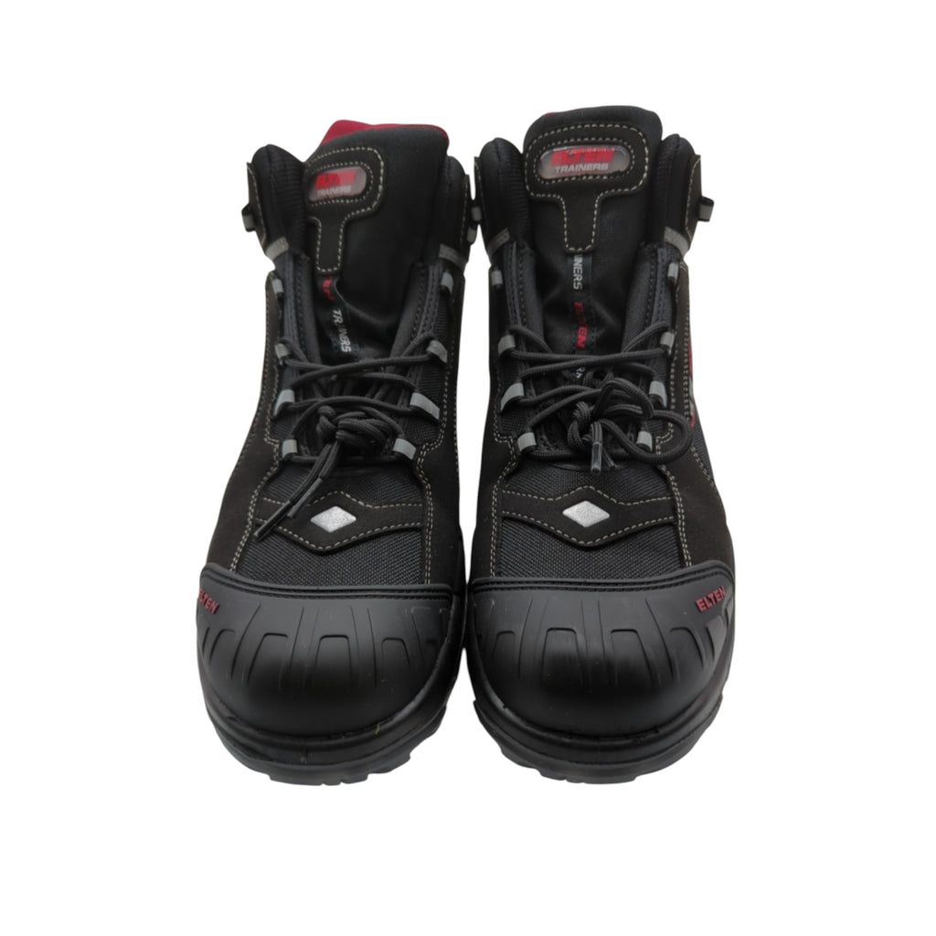 ELTEN Sander Pro ESD S3S Sicherheitsschuhe Kunststoffkappe Gr. 48 Schwarz/Rot