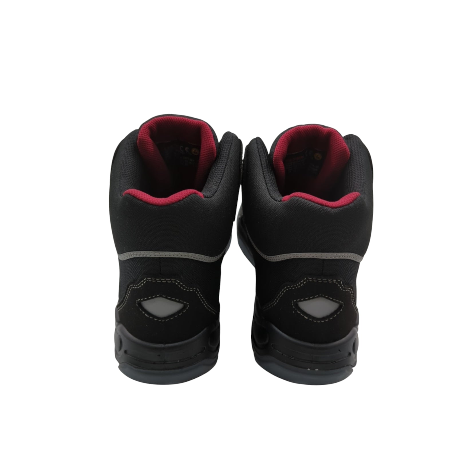 ELTEN Sander Pro ESD S3S Sicherheitsschuhe Kunststoffkappe Gr. 48 Schwarz/Rot