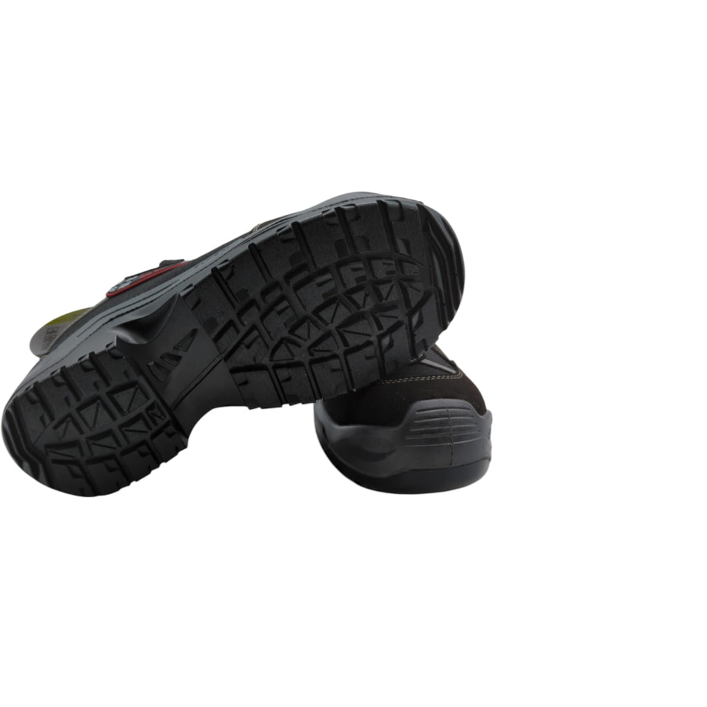 ELTEN Senex BOA ESD S3 Unisex Safety Shoes Aluminum Toe Cap Size 42 Black/Red