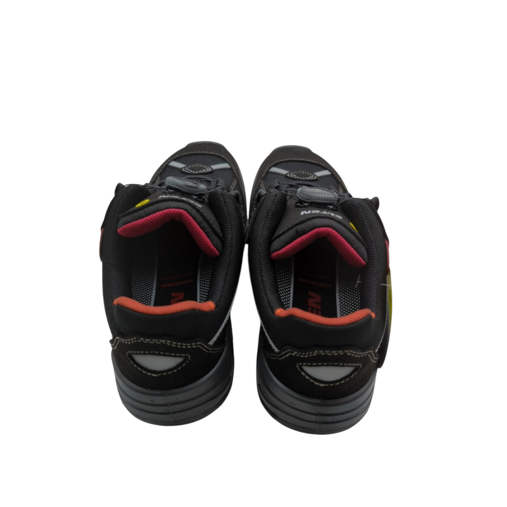 ELTEN Senex BOA ESD S3 Unisex Safety Shoes Aluminum Toe Cap Size 42 Black/Red
