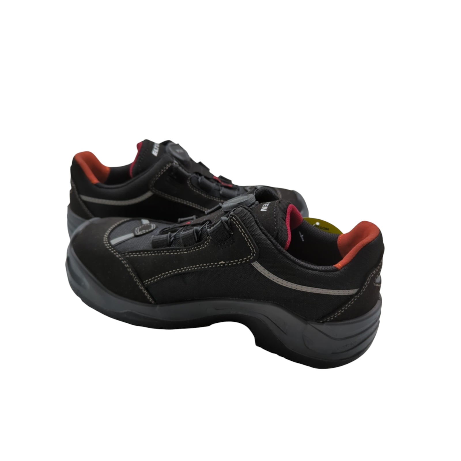 ELTEN Senex BOA ESD S3 Unisex Safety Shoes Aluminum Toe Cap Size 42 Black/Red