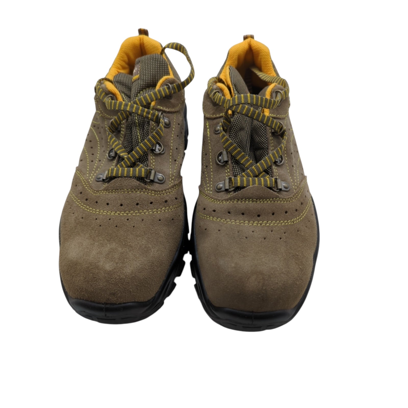 COFRA NEW NILO NT060 S1P SRC Sicherheitsschuhe Gr. 46 Beige/Gelb