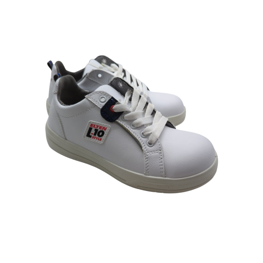 ELTEN Ghost Low ESD S3 Sicherheitsschuhe Unisex Stahlkappe Gr. 37 Weiß