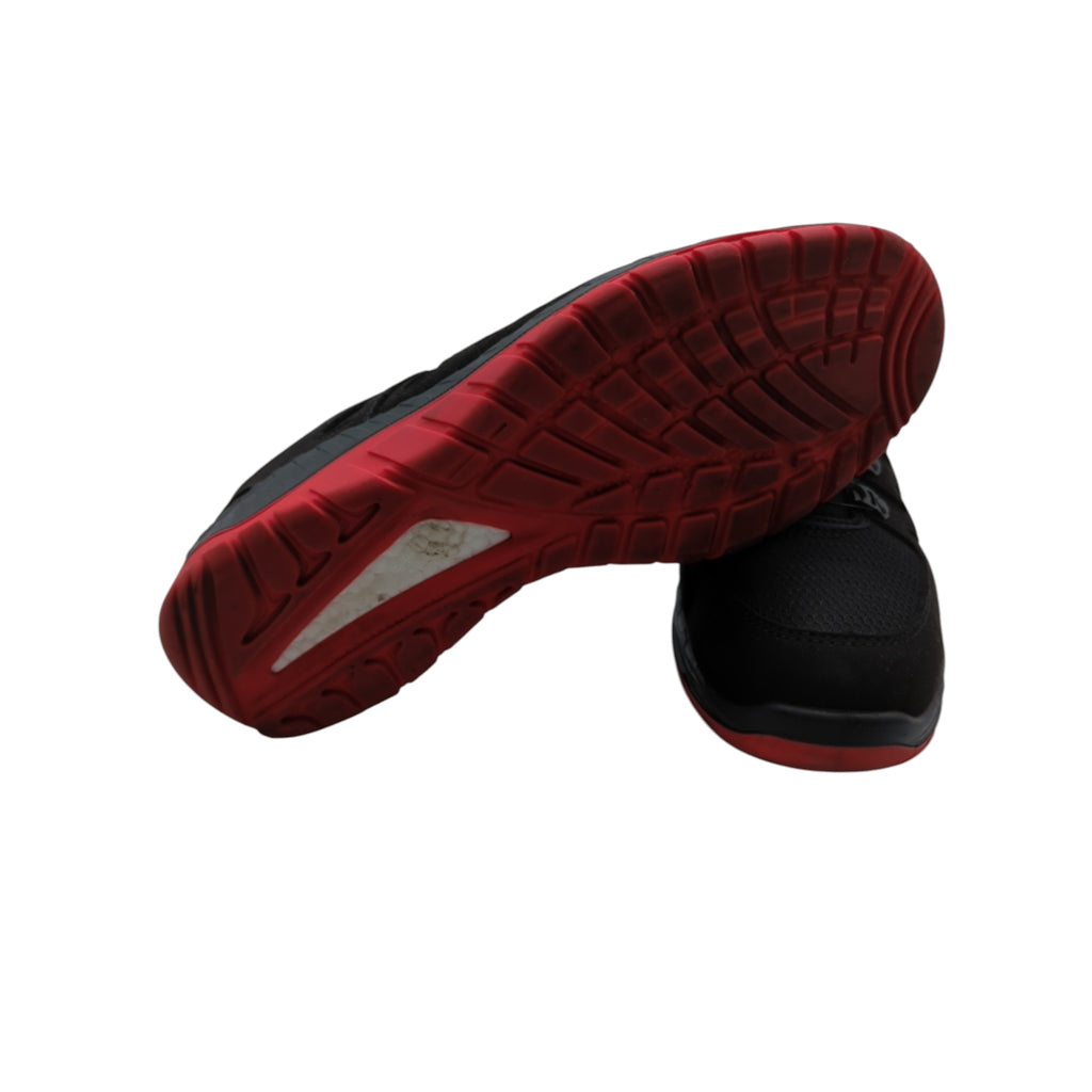 ELTEN Maddox BOA Black-Red Low ESD S3 Sicherheitsschuhe Gr. 43 Schwarz/Rot