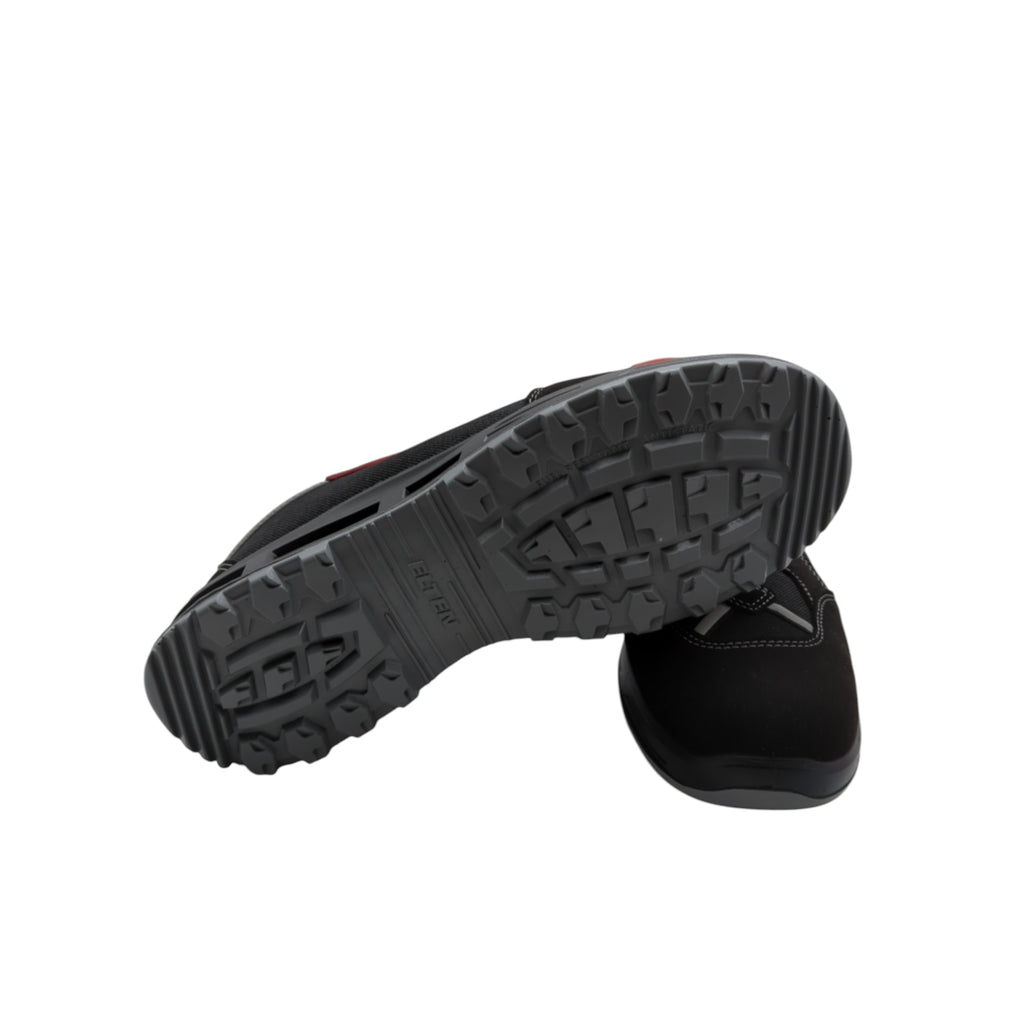 ELTEN Senex XXT ESD S3S Sicherheitsschuhe Unisex Gr. 46 Schwarz/Rot