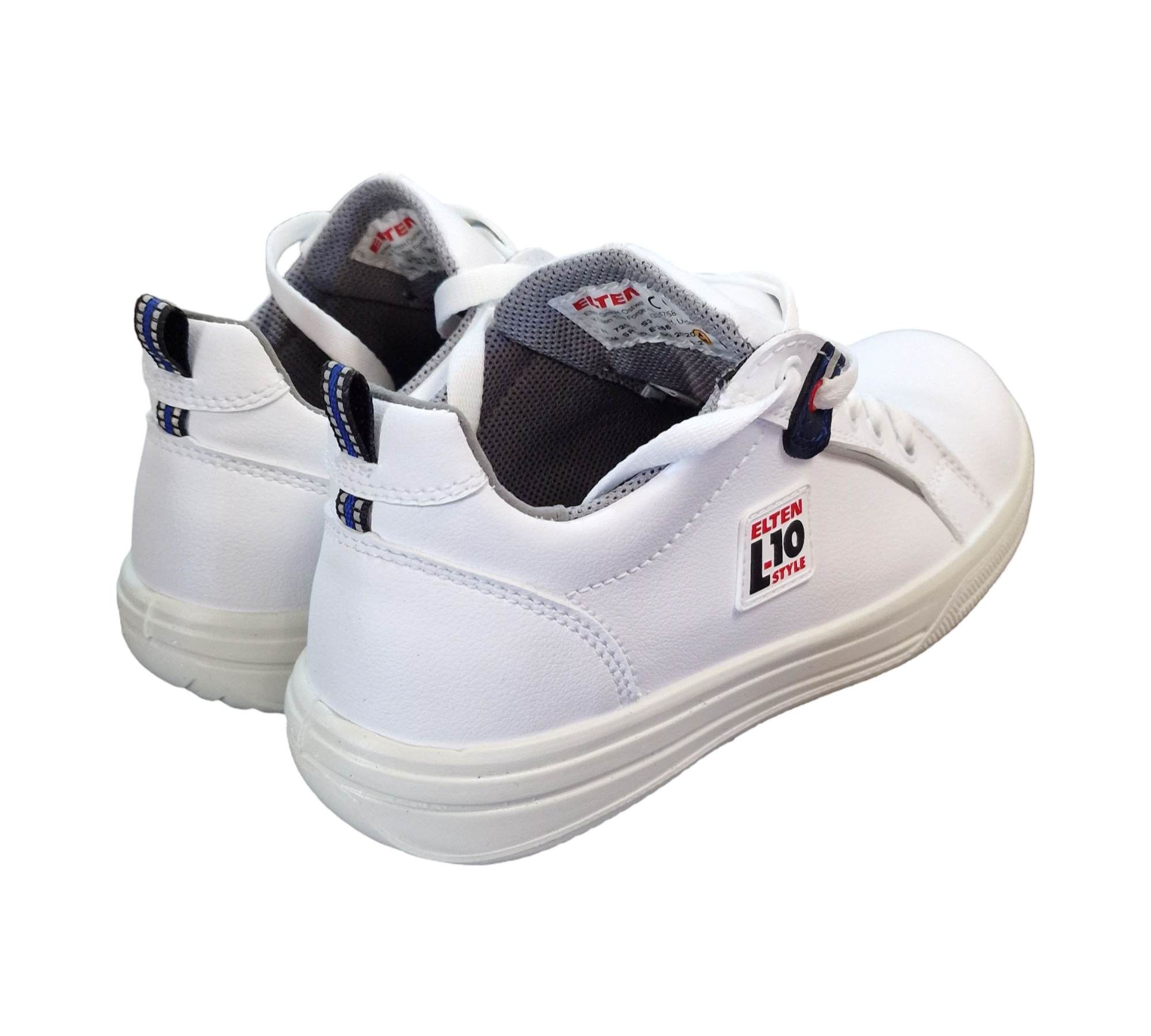 ELTEN GHOST Low ESD S3 Sicherheitsschuhe Unisex Stahlkappe Gr. 41 Weiß