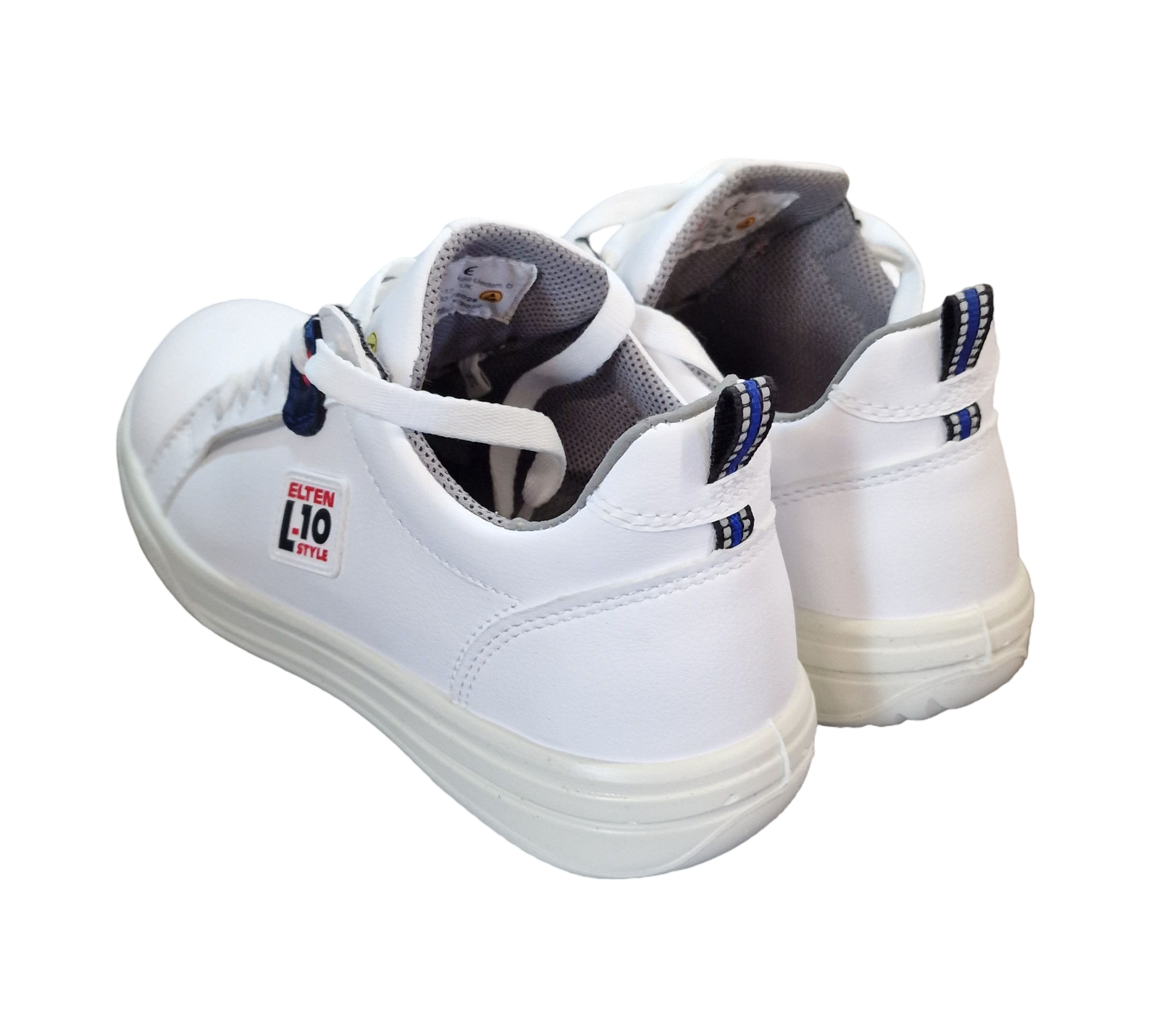 ELTEN GHOST Low ESD S3 Sicherheitsschuhe Unisex Stahlkappe Gr. 41 Weiß
