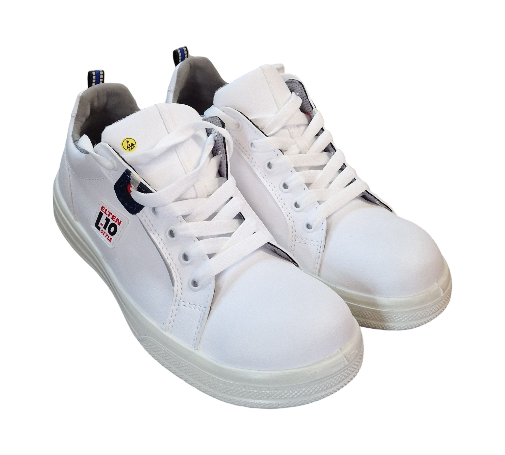 ELTEN GHOST Low ESD S3 Sicherheitsschuhe Unisex Stahlkappe Gr. 41 Weiß