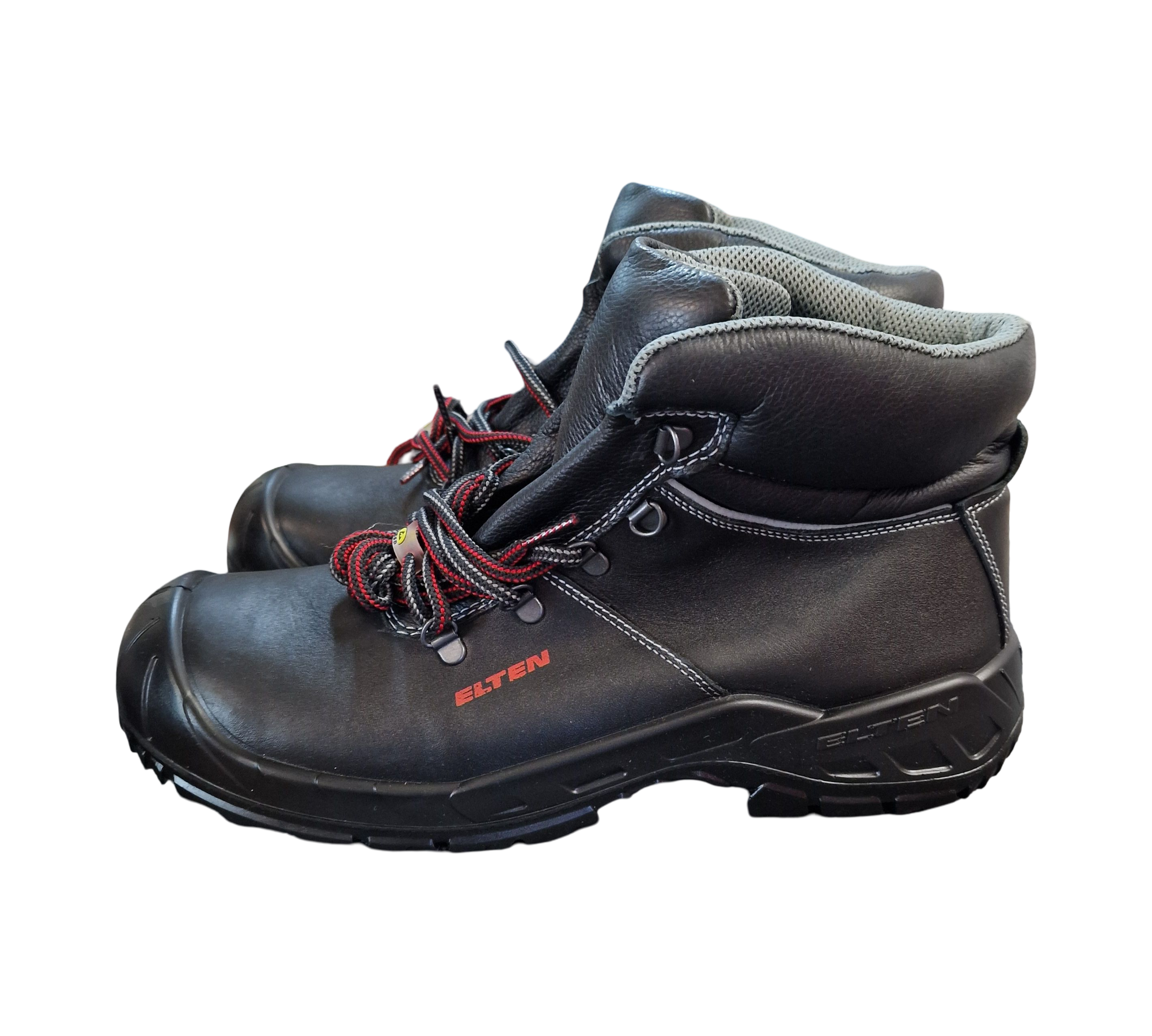 ELTEN RENZO Mid ESD S3 Sicherheitsstiefel Herren Stahlkappe Gr. 47 Schwarz