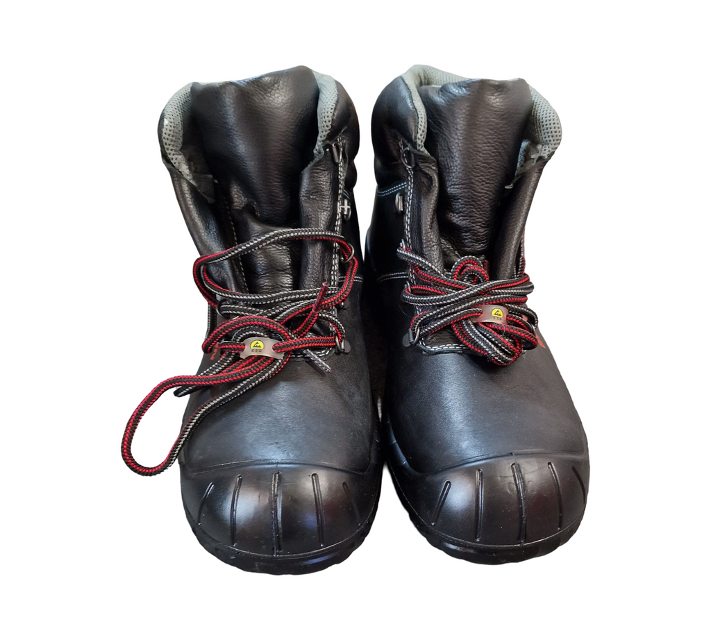ELTEN RENZO Mid ESD S3 Sicherheitsstiefel Herren Stahlkappe Gr. 47 Schwarz