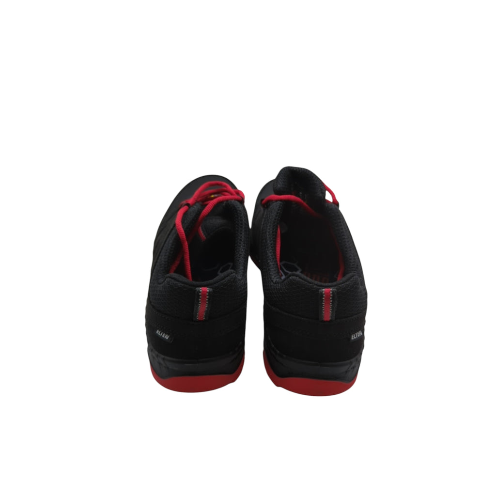 ELTEN Maddox Low Arbeitsschuhe ESD S3 Stahlkappe Größe 46 Schwarz Rot