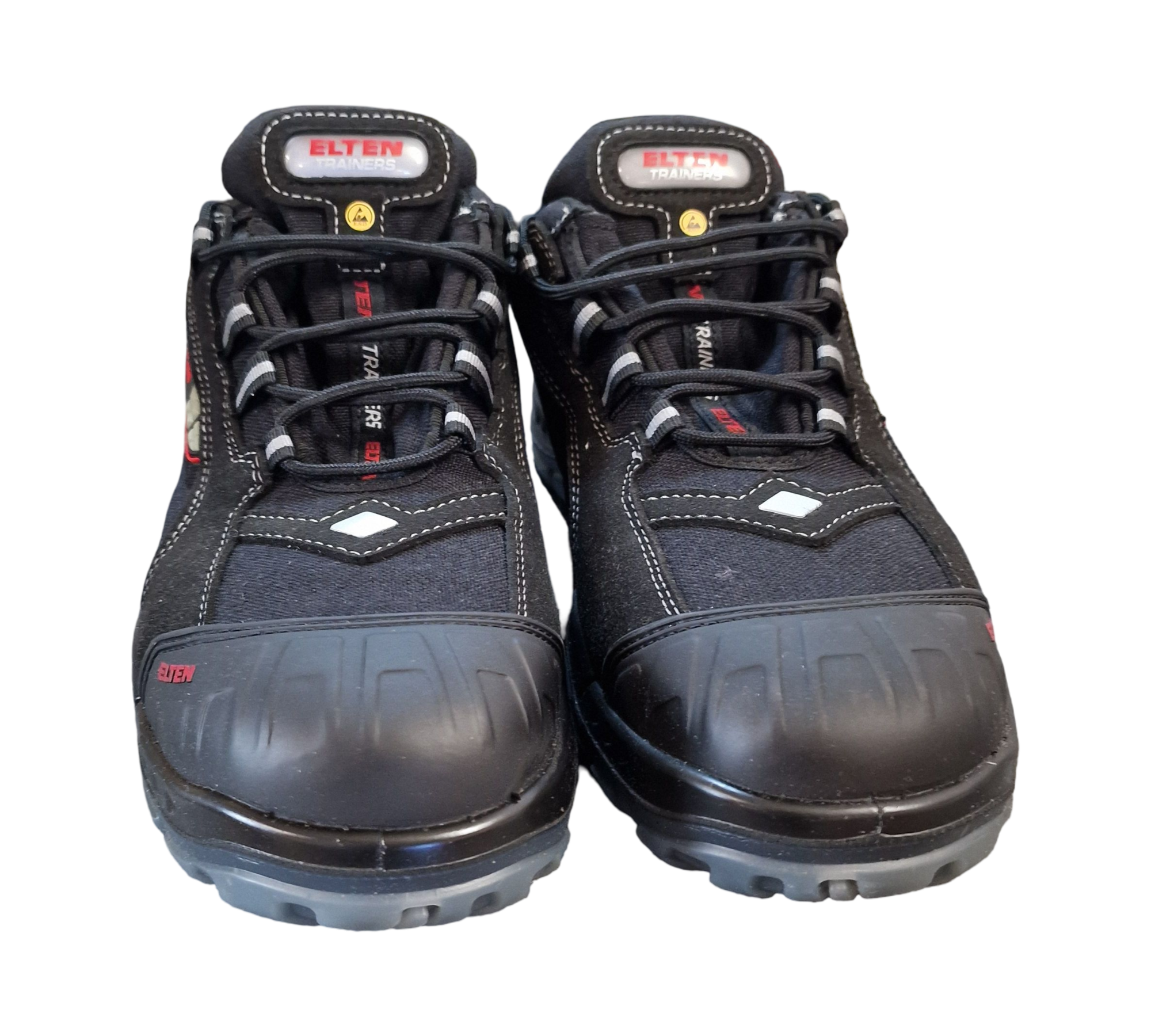 ELTEN Senex Pro GTX ESD S3 Sicherheitsschuhe Unisex Gr. 45 Schwarz/Rot