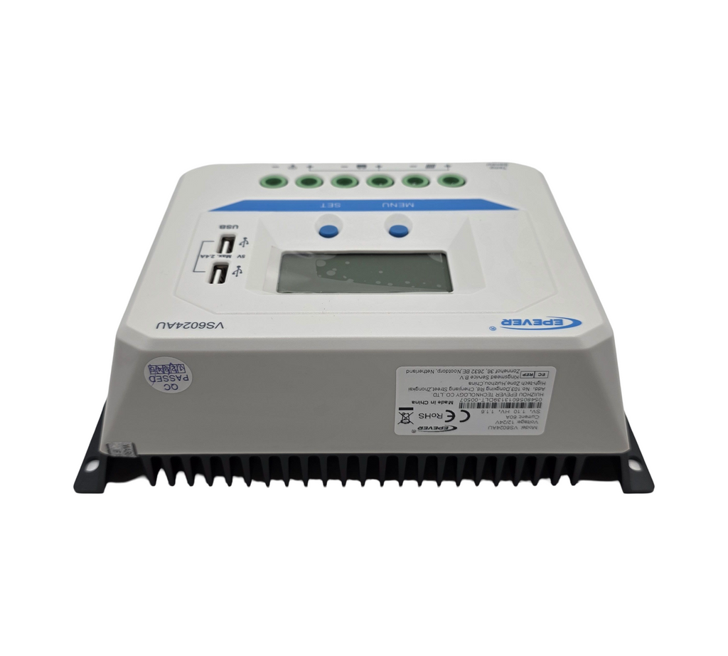 EPEVER VS6024AU PWM Solarladeregler 60A 12/24V USB LCD