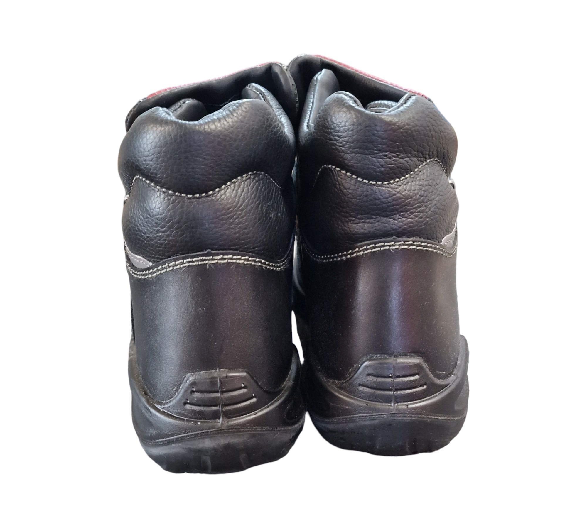 ELTEN ANDERSON Roof Work Shoes ESD S3 HI Leather Size 42 Black Red