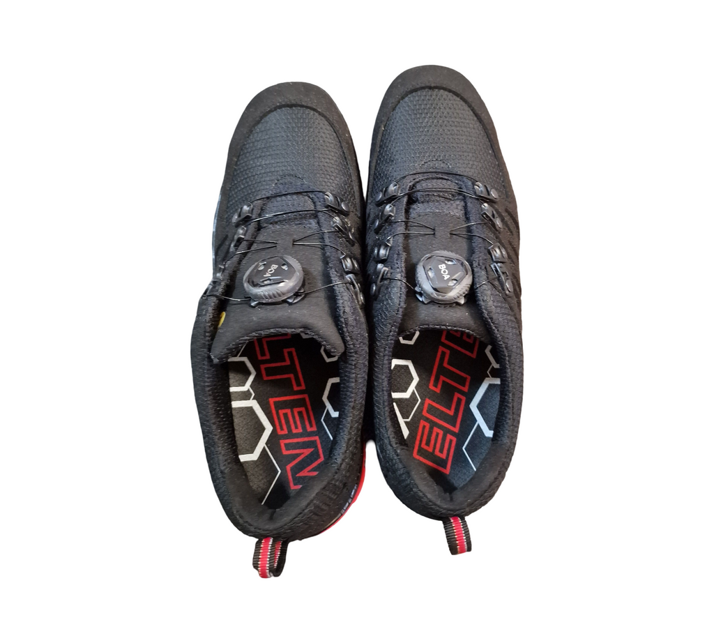 ELTEN MADDOX BOA Low Arbeitsschuhe ESD S3 Stahlkappe Größe 42 Schwarz Rot