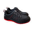 ELTEN MADDOX BOA Low Arbeitsschuhe ESD S3 Stahlkappe Größe 42 Schwarz Rot