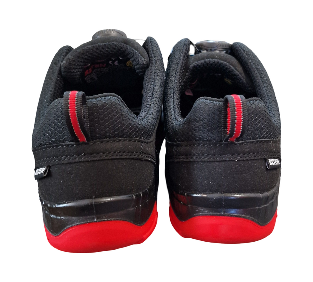 ELTEN MADDOX BOA Low Arbeitsschuhe ESD S3 Stahlkappe Größe 42 Schwarz Rot