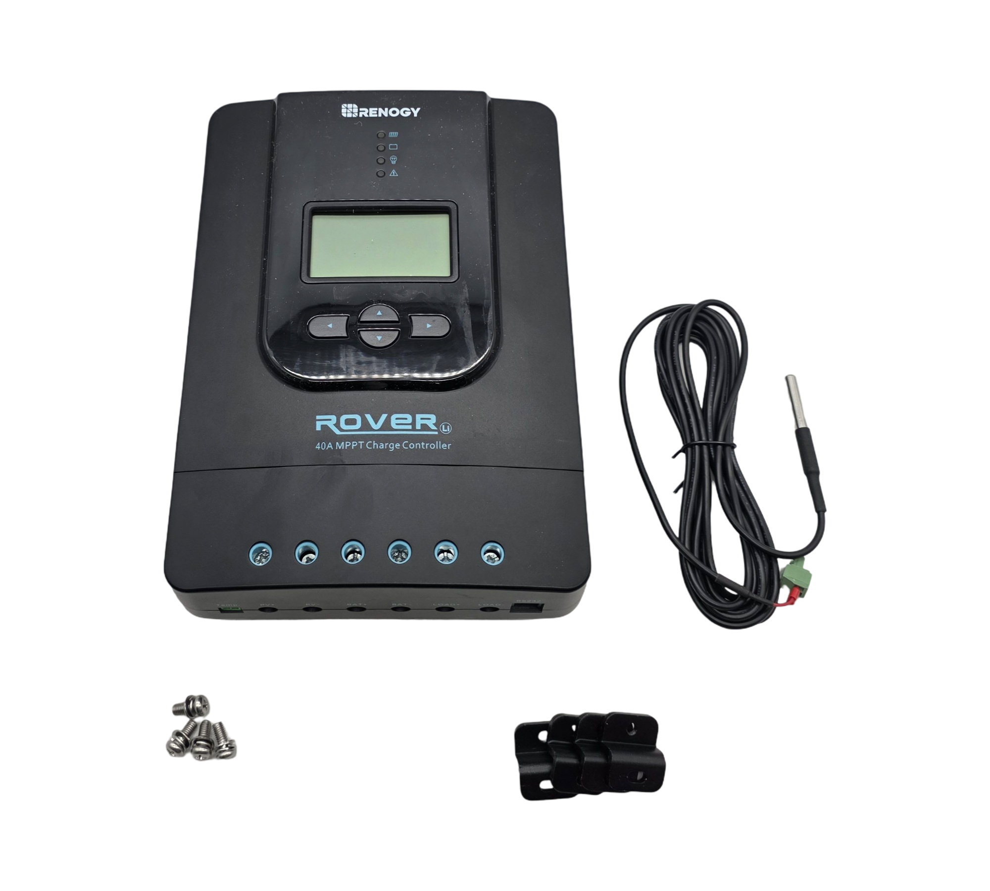 Renogy MPPT Solar-Laderegler 40A 12V/24V für Solarmodule mit LCD