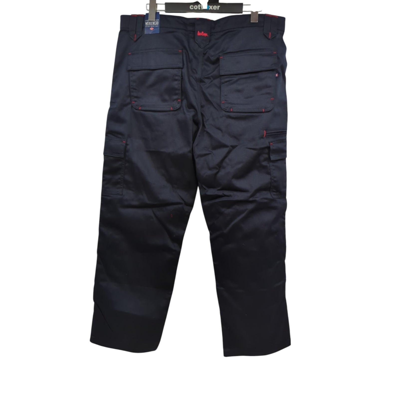 Lee Cooper LCPNT206 Herren Cargo-Arbeitshose Kniepolster 40W/31L Marine